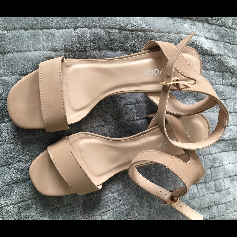 Nude heels